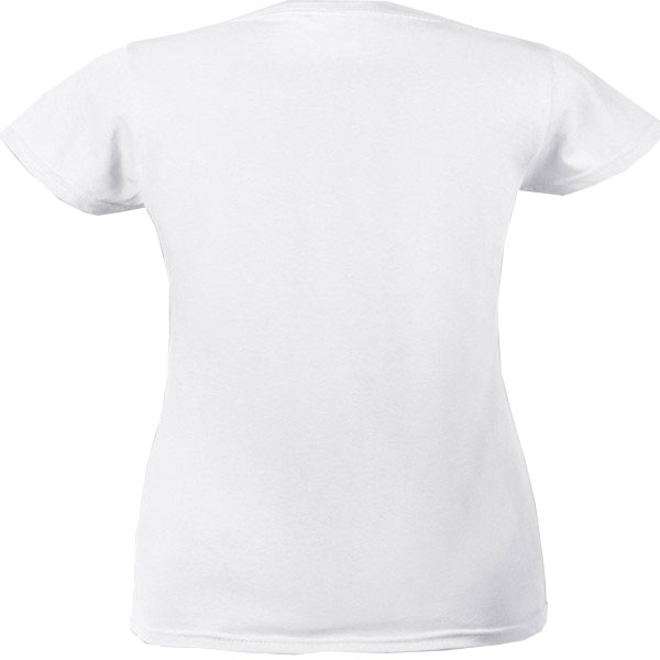 Camiseta Talla Grande Pico Mujer Trasero
